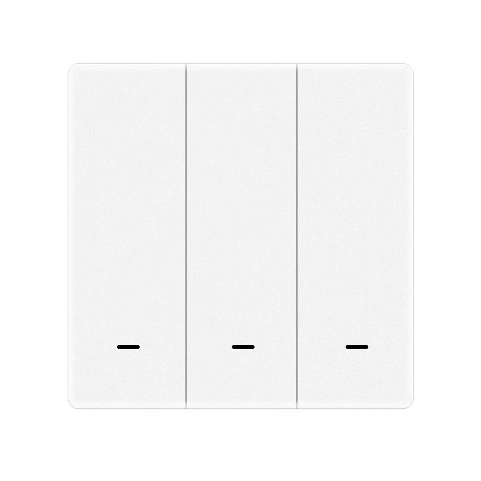 MOES Tuya ZigBee Wireless 9 Scene Switch Push Button Battery Powered Transmitter Smart Life App Automation 1/2/3 Gang