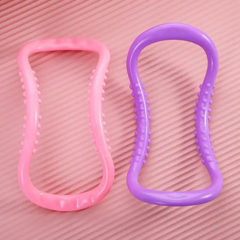 Yoga Circle Pilates Stretch Ring Home Women Fitness Equipment Fascia Massage Body Workout Exercise Resistance Support Tool