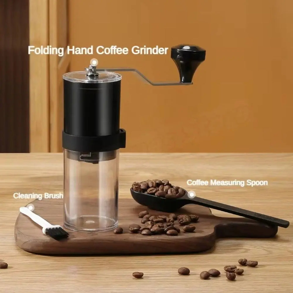 Adjustable Coarseness Manual Coffee Grinder Ceramic Grinding Core Double Bearing Design Coffee Grinding Machine