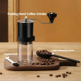 Adjustable Coarseness Manual Coffee Grinder Ceramic Grinding Core Double Bearing Design Coffee Grinding Machine