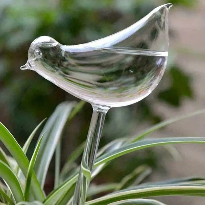 Imitation glass bird automatic flower watering device, lazy person watering device, travel dripper, lazy person watering device,