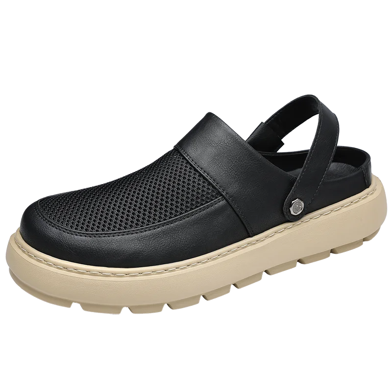 Summer Sandals Men's Outdoor Beach Anti-slip Breathable Slippers Men's Beach Comfortable Soft-soled Casual Men Shoes