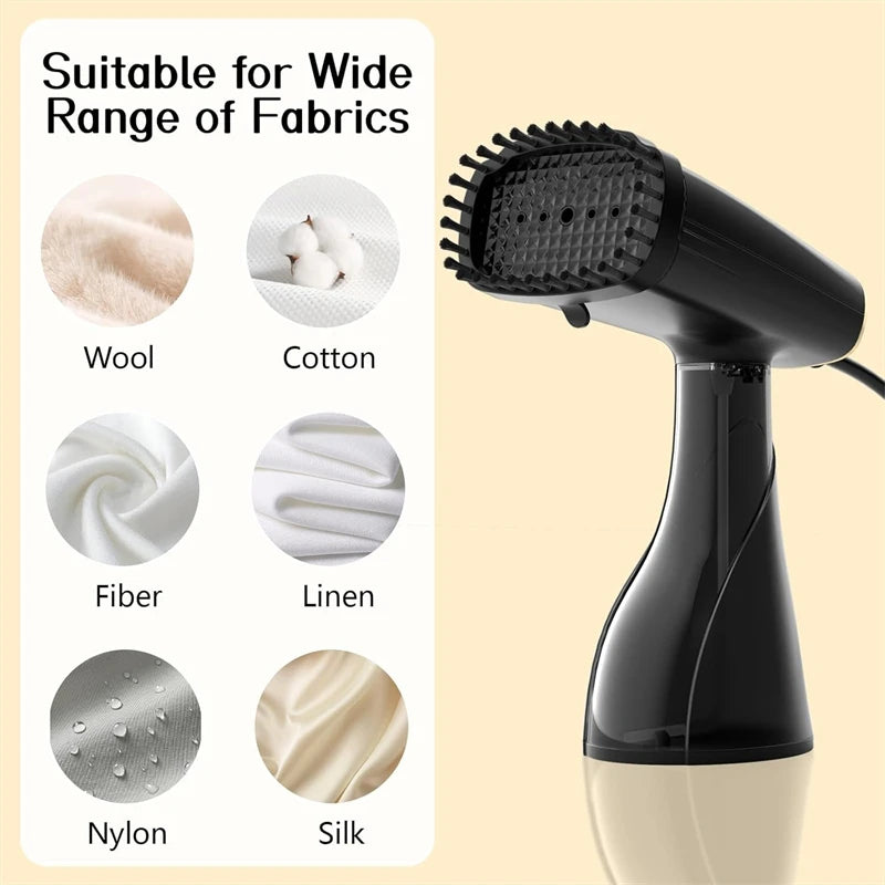 Handheld Garment Steamer Electric Household Steam Iron for clothes Portable Quick Heat Ironing Steam Machine for Home travel