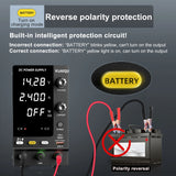 Adjustable DC Power Supply 30V 5A 10A,Bench Power Supply,24V 36V 48V 72V Battery Charging,Reverse Polarity Protection,Activate