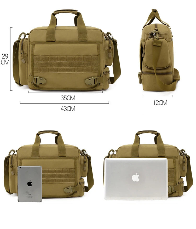 40L Portable Backpack Tactics Multifunction Outdoor High Capacity Camping Backpacks Army Diagonal Span Bag