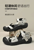 Summer New Handmade  Sandals Leisure Beach Shoes For womens  Outdoor Wading Shoes Man Breathable Casual Anti-collision Toe Flats