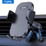 TOPK Car Phone Holder Air Vent Mount Universal Auto Gravity Mount Cell Phone Stand For All Smartphones
