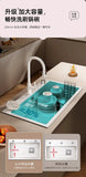 White Kitchen Sink, Stainless Steel Vegetable Sink, Large Sink Under The Table