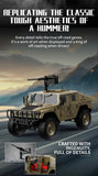New JJRC C8835 RC Car Simulation 4x4 All-terrain RC Off-road Climbing Car Electric Remote Control Car Model with Light Toy Gift