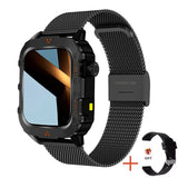 2025 New LED Men's Smartwatch 1.73" Screen Bluetooth Answer Call Smartwatch Multi Sport Modes Health Monitoring Fitness Watches