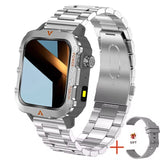 2025 New LED Men's Smartwatch 1.73" Screen Bluetooth Answer Call Smartwatch Multi Sport Modes Health Monitoring Fitness Watches
