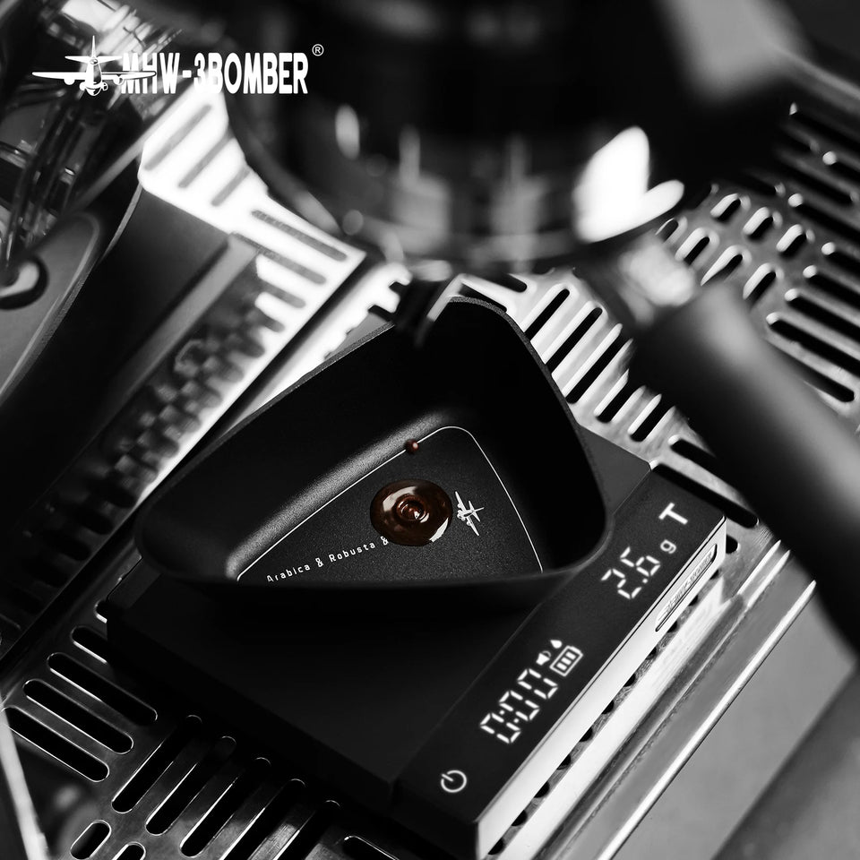 MHW-3BOMBER Coffee Bean Dosing Cup and Spray Bottle Set Dosing Tray 10ML Static Reducing Bean Spritzer Kit Coffee Accessories