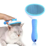 Pet Hair Remover Comb One Click Self Cleaning Brush for Dogs Cats Grooming Tool Effectively Remove Loose Floating Fur Shedding