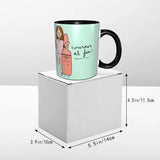 Pink Doctor Nurse Coffee Mugs DIY Customized Enfermera En Apuros Ceramic Milk Tea Mug Cup