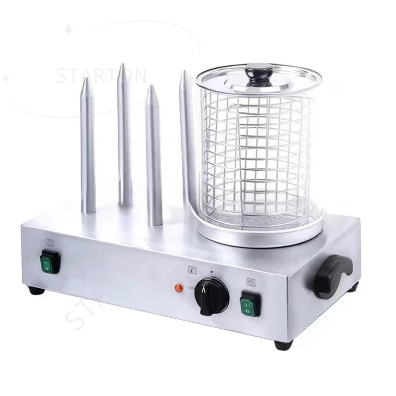 Popular Stainless Steel Electric Commercial Food Hog Dog Steamer Machine of Catering Equipment