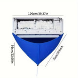 Split AC Cleaning Kit Universal for All AC Models Spill Proof Cleaning Bag with Water Pipe for Home Office and Commercial Use