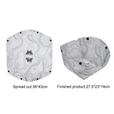 Outdoor Lightweight Folding Tableware Portable Bowl Plates Coffee Filter Funnel Cup Heatproof Food-Grade Tableware Easy to Clean