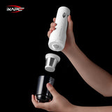 IKAPE Cordless High Power Handheld Mini Vacuum Cleaner For Coffee Grounds Rechargeable Portable Coffee Bar Cleaning Accessories