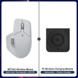 Rapoo MT760/MT760Mini Multi-mode Rechargeable Wireless Bluetooth Mouse Ergonomic 4000 DPI Support Up to 4 Devices Office Mice