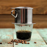 Vietnamese Coffee Pot Drip Filter Stainless Steel Portable Coffee Maker Coffee Utensils Coffeeware 50/100ml