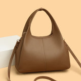 Luxury Casual Tote Women Bag High Quality Leather Ladies Handbag Shoulder Crossbody for Women 2025 Large Vintage Bags Sac A Main