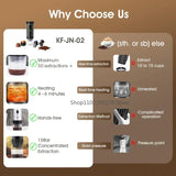 Coffee Machine Wireless Electric Portable Espresso Coffee Machine Maker 3-in-1 Capsule Powder Travel Coffee Maker