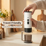 1pcs portable capsule coffee machine Meiyi concentrated electric household small heating pump pressure coffee machine, suitable