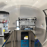 Fully Equipped Ice Cream Food Truck with Full Kitchen Trailer, Fast Food Trailer, Mobile Street Food Cart for Sale