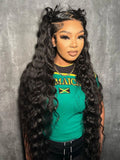 42 Inch Wear And Go Glueless Wig For Beginners Wigs Deep Wave Glueless Wigs Human Hair Pre Plucked New Upgraded No Glue 13x4 HD