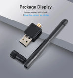 USB WiFi 150Mbps Adapter Mini 2.4G Wireless Network Card 802.11b/n/g/ac Network LAN Card Wifi Antenna Signal Receiver for PC
