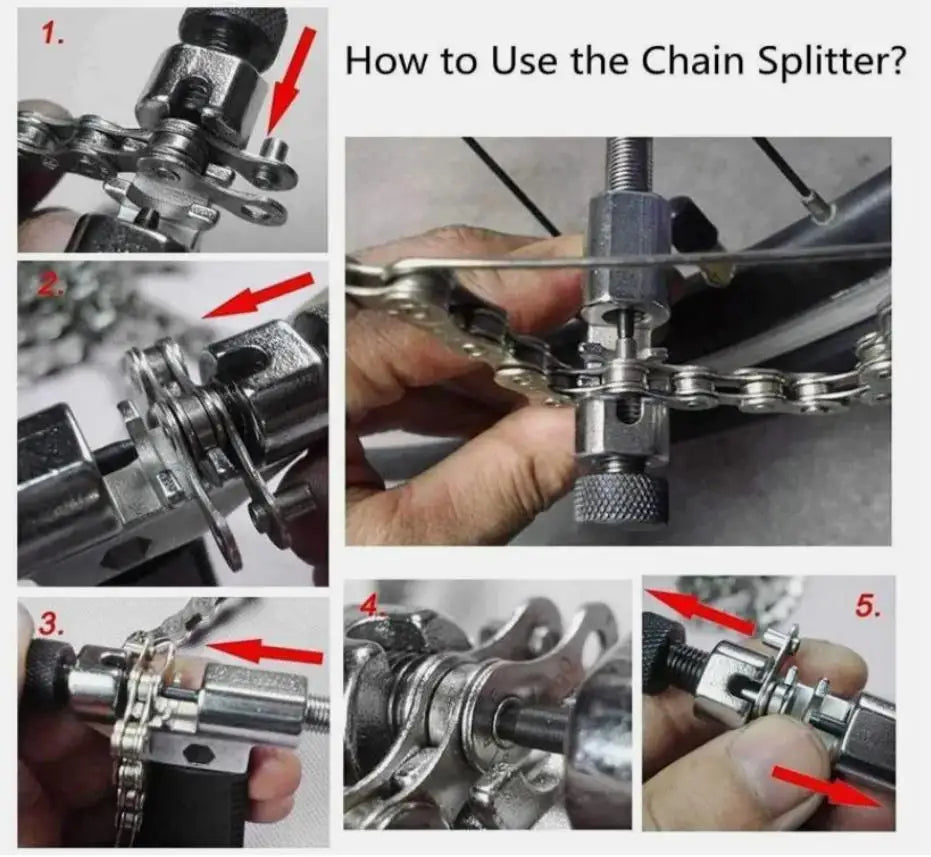 Bicycle Repair Tool Kits MTB Road Bikes Maintenance Tools Bracket Chain Breaker Flywheel Remover Cutter Crank Puller Bike Wrench