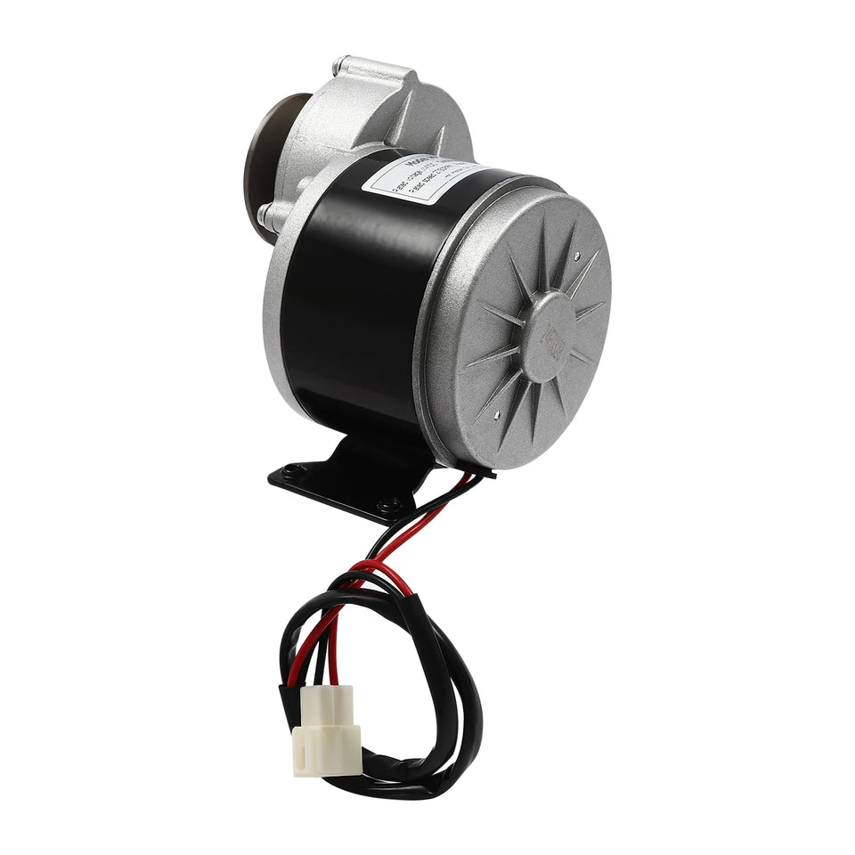 250W Brushed DC Gear Reduction Motor MY1016Z 12V/24V/36V 2750RPM 1N.m for Electric Bicycle E-Bike Scooter DIY Engine