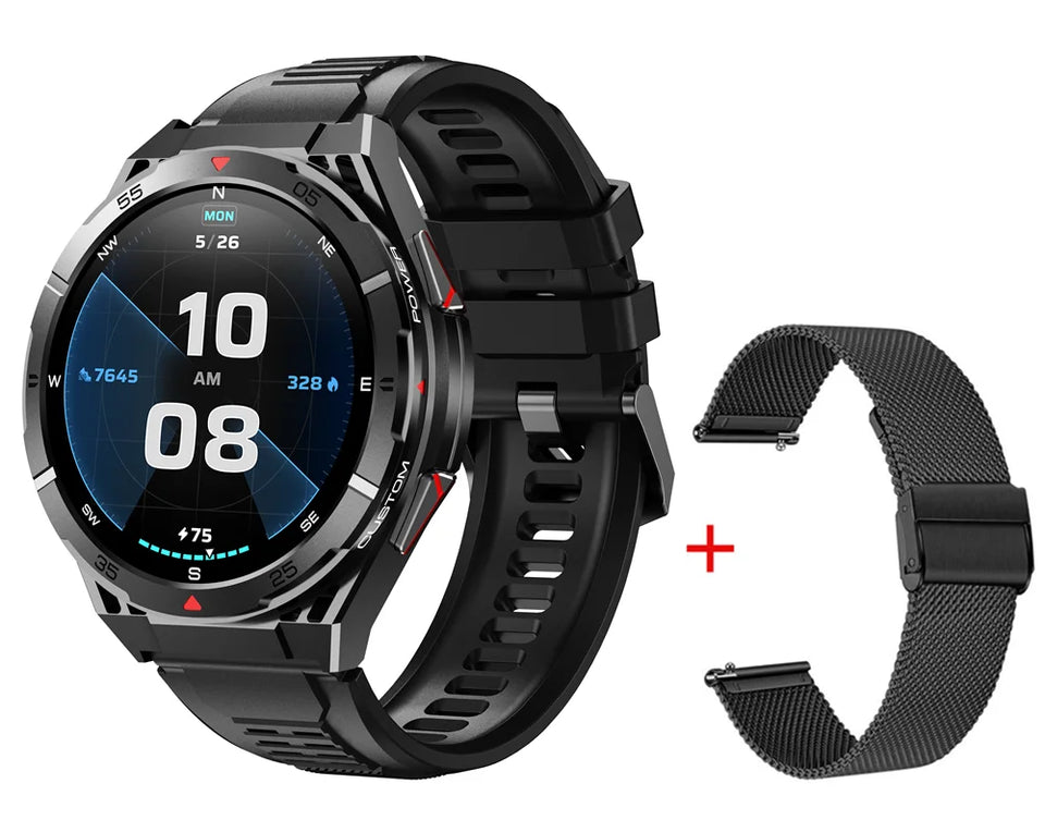 X2B Smart Watch GPS Positioning Men Outdoor Sport Bluetooth Calling AI Voice Health Monitoring Fitness Tracker X2-B Smartwatch