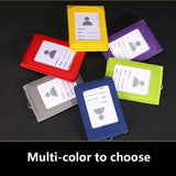 Neck Strap Stationery Business Office School Supplies Card Holder with Lanyard ID Desk Organizer Badge Holder Bus Cards Cover