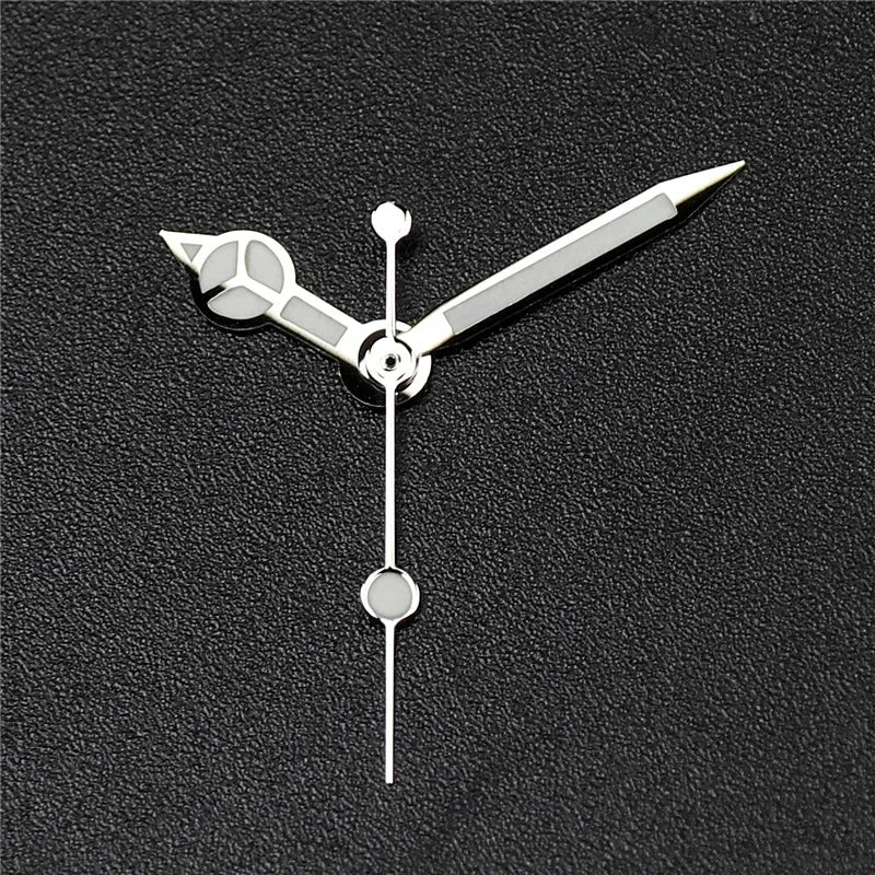 High Quality Watch Hands Polished Silver Gold Green Bright Luminous For Nh35 Nh36 Movement Mod 904L VS Clean Japan Watches