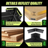 2000LBS Garage Shelving, Heavy Duty Garage Shelves, Adjustable Metal Shelving Unit, Easy Assembly Garage Storage, Customized
