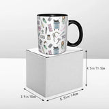 Pink Doctor Nurse Coffee Mugs DIY Customized Enfermera En Apuros Ceramic Milk Tea Mug Cup