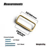Goo-Ki Brushed Brass Cabinet Handle Antique Three-dimensional Finger Pulls Wardrobe Drawer Long Handle Nickel Drawer Pulls