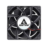 Gdstime DC 12V Waterproof Industrial Ultrasonic Humidifier Refrigeration Cooler 60mm/80mm/120mm Outdoor Water Proof Cooling Fan