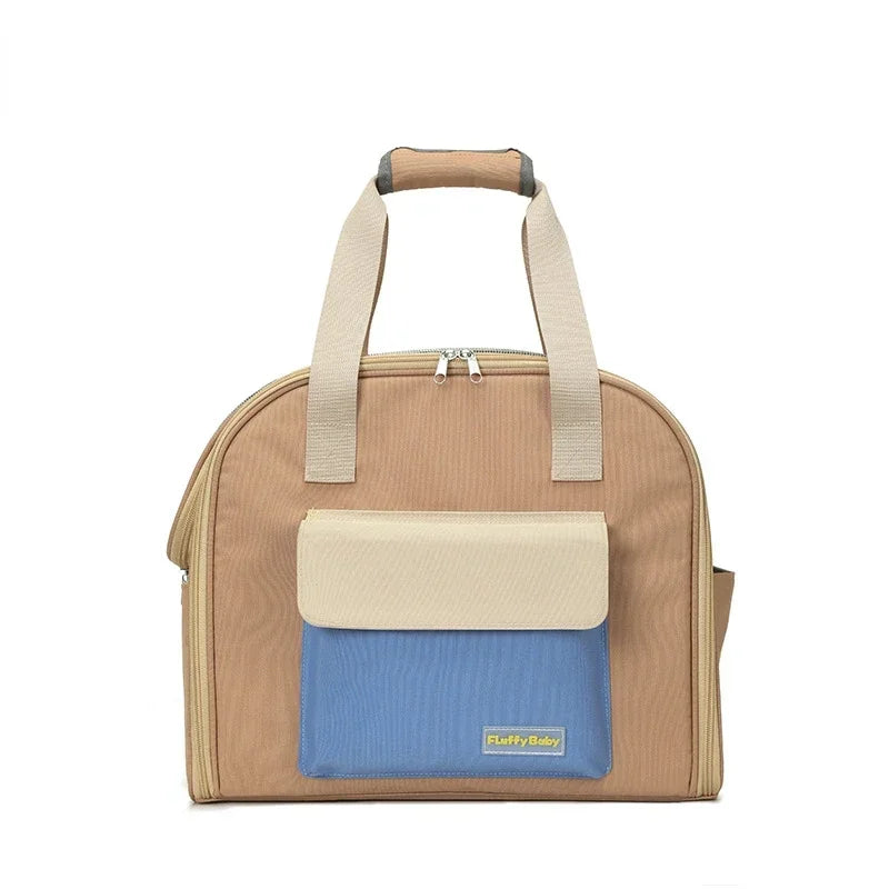 Carrier for Small Dogs Backpack with Handle Multifunctional Breathable Tent Pet Single Bag