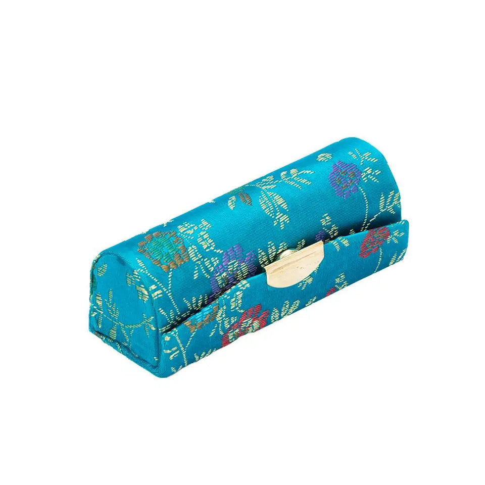 Color Packing Boxes Retro Cosmetic Bags Embroidered Flower Storage Box Lipstick Case Lipstick Holder Packaging Box Lipstick Box