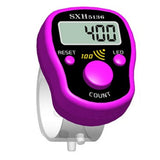 Electric Digital Display Counter Buddha Chanting Counter Electronic Digital Display Hand Tally with LED Light for Sewing