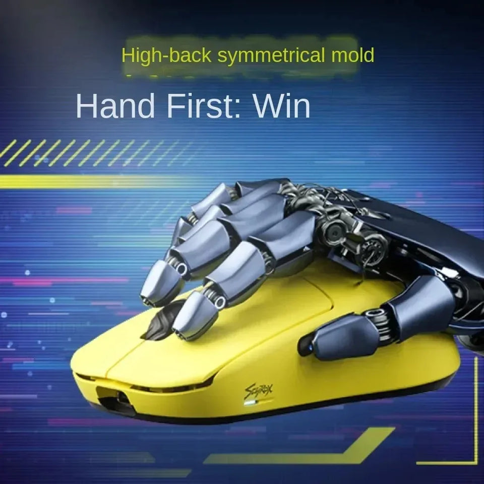 [IN STOCK ] SCYROX V8 8K Wired And Wireless Ultra-Lightweight 36g Gaming Mouse Ergonomics PAW3950 E-Sports Mice PC Gamer Accy