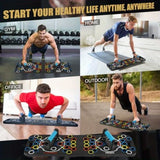 All-in-One Push Up Board for Men & Women, 56 Adjustable Angles for Full-Body Workouts, Foldable Home Gym Equipment