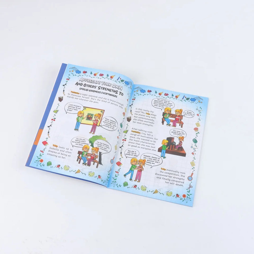 Leadership Comic Workbook for Kids | Stand Out with Communication & Responsibility | Build Young Leaders