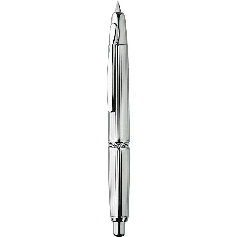 MOONMAN A1 Metal Press fountain pen Fish scale pattern design EF 0.4MM Nib writing ink pens school office supplies gifts pen
