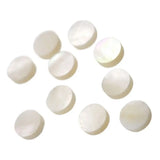 Parts White Colourful Guitar Fretboard Fingerboard Pearl Shell Dots Punctuation Point Abalone Dots Abalone Inlay Dots