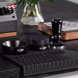 IKAPE  Gravity Espresso Distributor, Fits 51/54/58MM Espresso Portafilter,Coffee Distribution Tool(Black/White/Sliver)