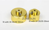 ZONESUN Cap screwing chuck, bottle cap adoptor of capping machine, silicone capping chuck,10-50mm, anti-wear