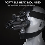 Tactical FAST Helmet NVG Night Vision Device, Hunting Riflescope IR Night Vision, Outdoor CS Shooting Training Sight Digital Cam